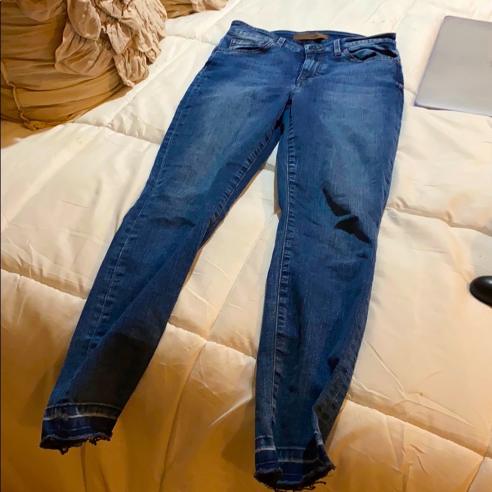 Joe’s high rise skinny jeans